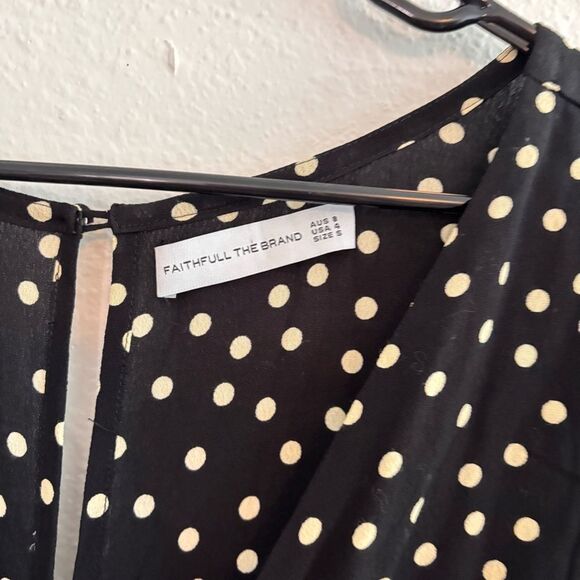 NWOT Anthropologie Faithfull The Brand Helena Formosa Spot jumpsuit - 4 - Picture 4 of 4